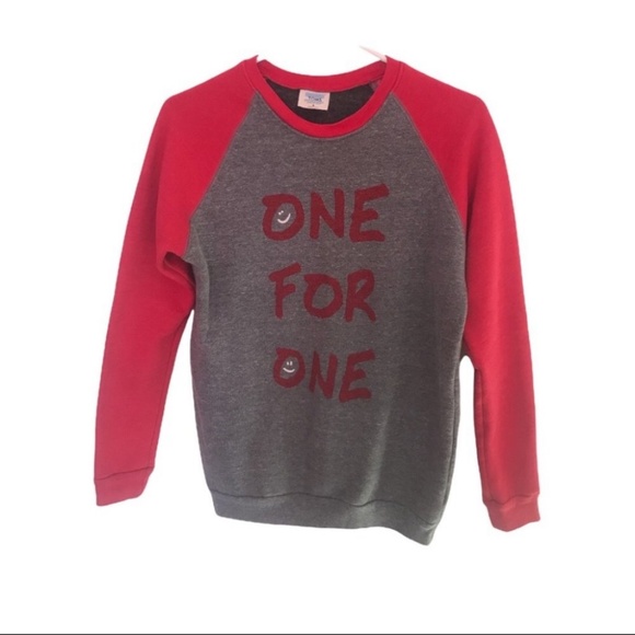 💋4/20 2006 Toms one for one boyfriend baseball sweatshirt - Picture 1 of 6